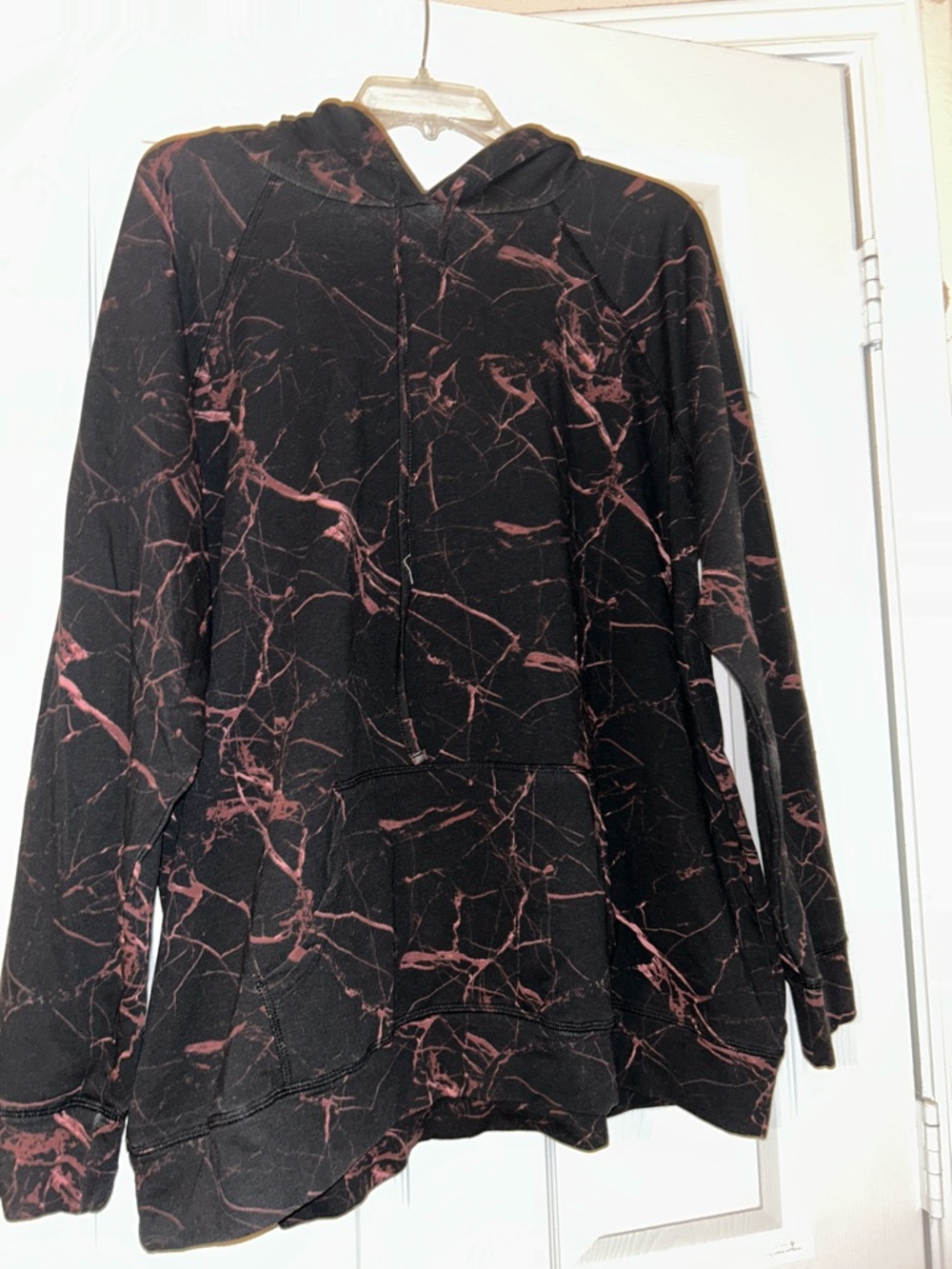 torrid Black Hoodie with  Marble Accents